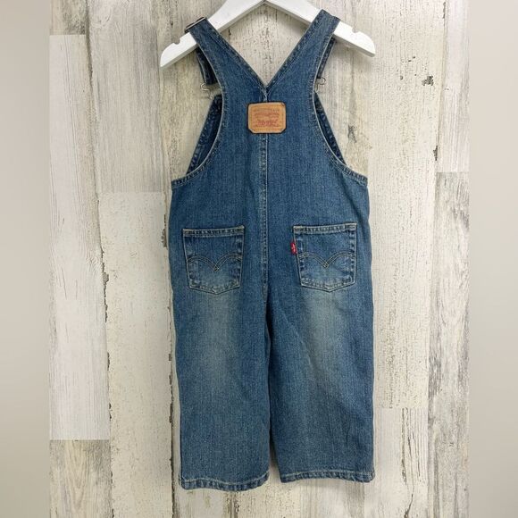 Levi's Denim Overalls 24 Months - Picture 4 of 7